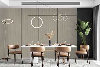 聊城轻奢风格-餐厅