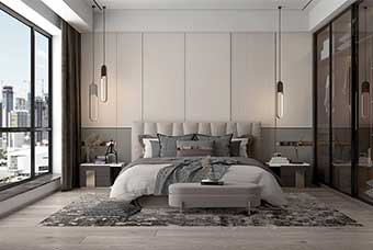 聊城现代风格-卧室