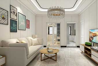 聊城现代风格-客厅