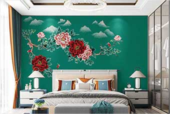 聊城森佰汇航空纤维墙咔（爱情花语）