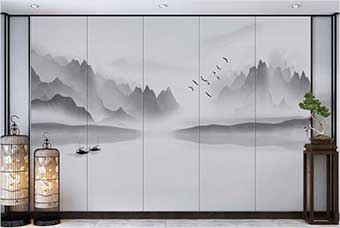 聊城森佰汇航空纤维(山水画系列)