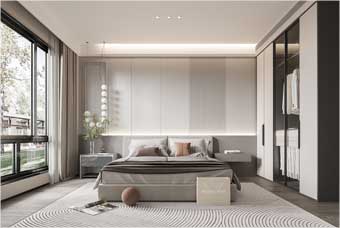 聊城卧室空间案例